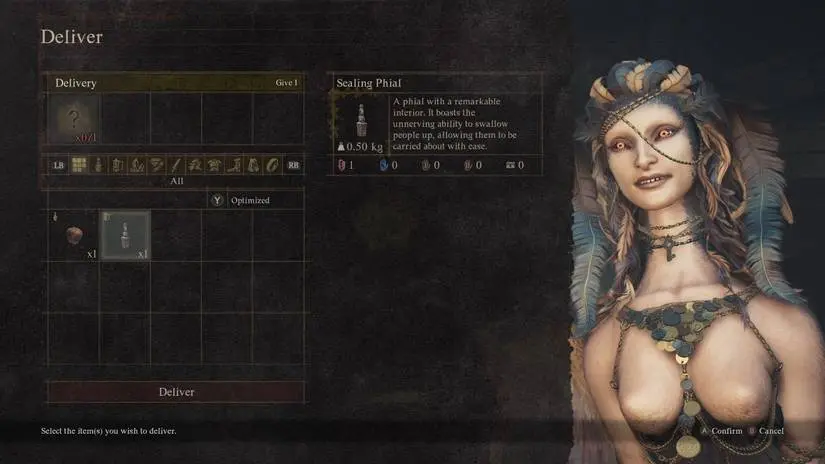 Arisen is about the hand the Sealing Phial to the Sphinx - Dragon's Dogma 2