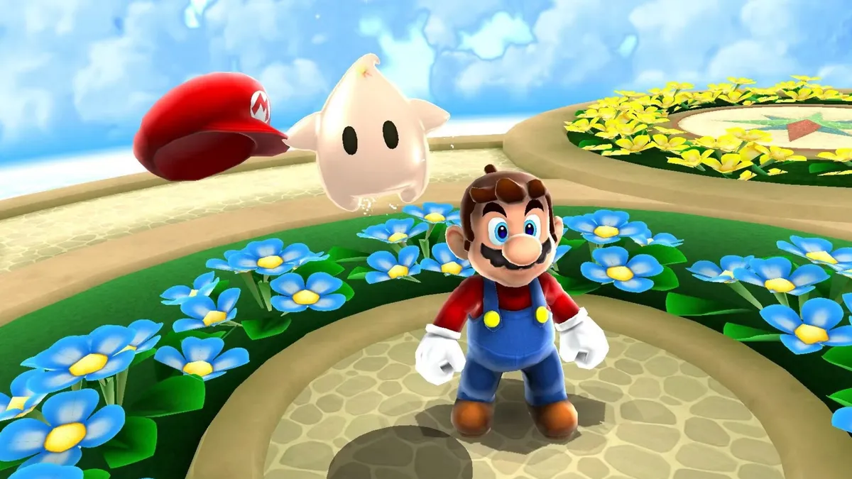 Super Mario Galaxy запустили в браузере с мышью