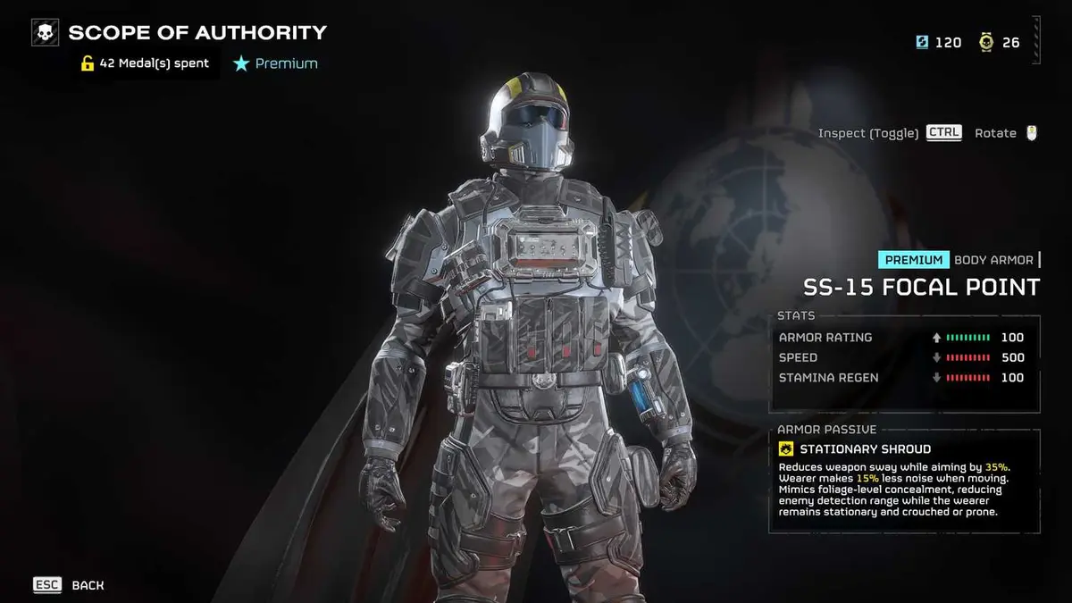 HD2 Focal Point Armor