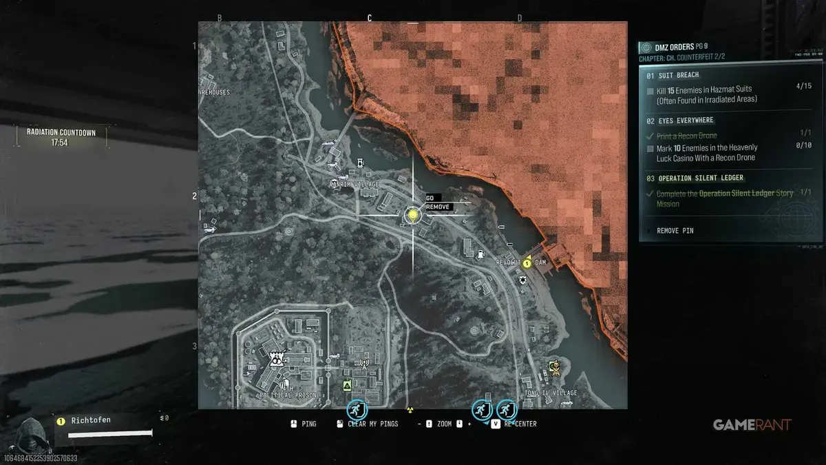 blackmarket weapons locker (hanrim village) location