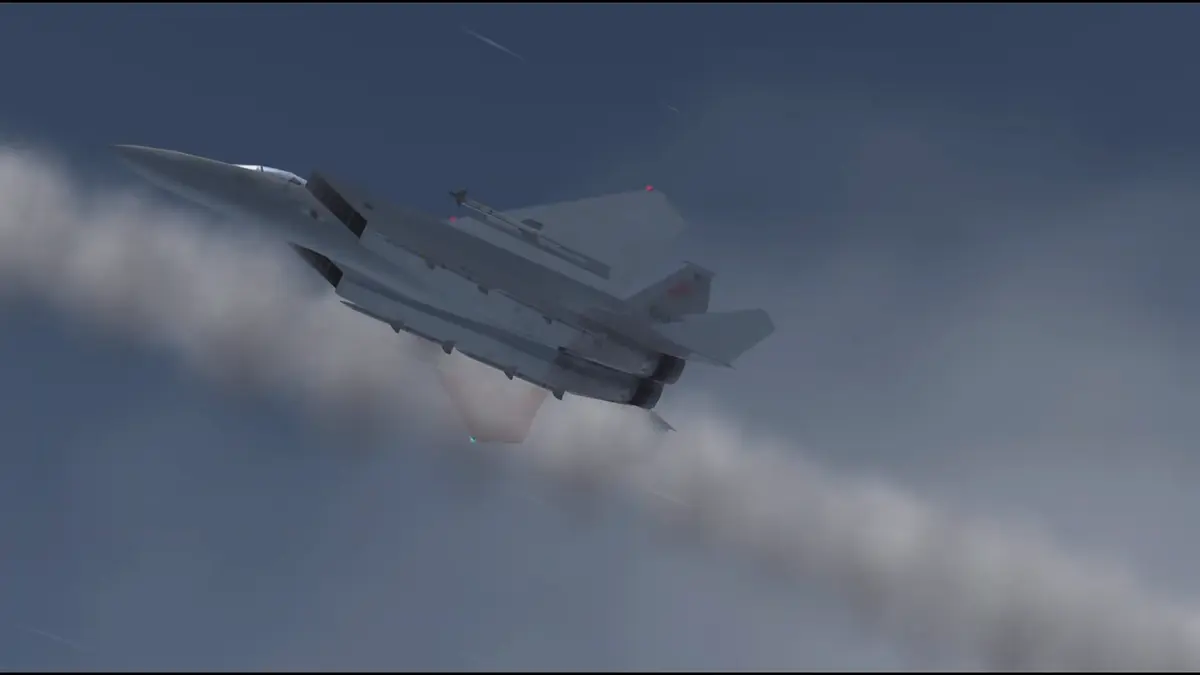 Ace Combat Zero gameplay