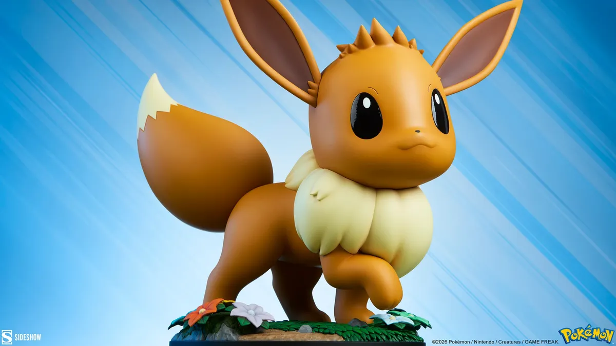 Sideshow выпустит статую Иви из Pokémon в натуральную величину