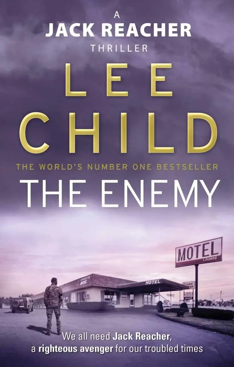 The cover of The Enemy, a Jack Reacher novel by Lee Childs