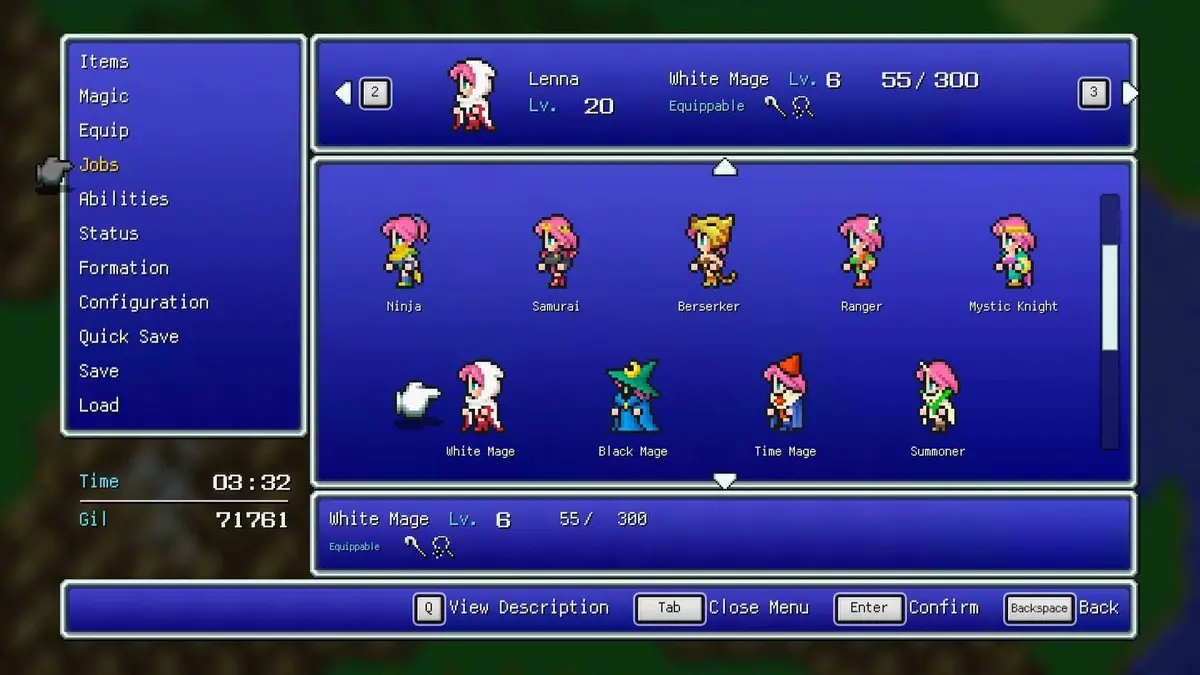 Best JRPGs With High Replay Value - Final Fantasy V