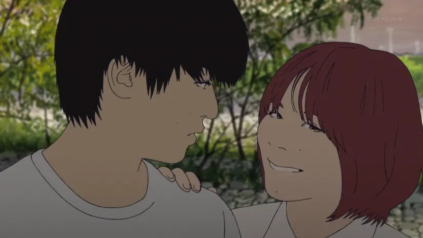 Sawa and Kasuga in The Flowers of Evil anime