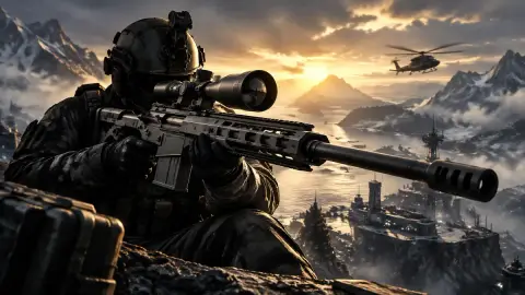 COD Modern Warfare 4: лучшие сборки снайперки Astaroth .57