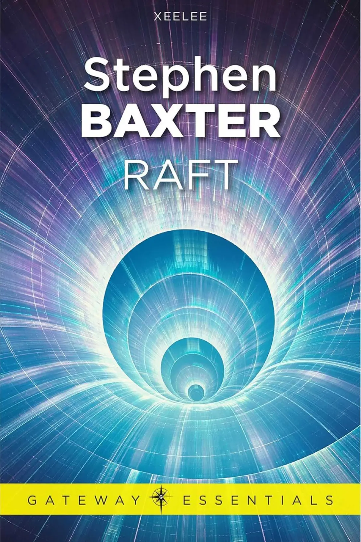 The cover of Raft by Stephen Baxter