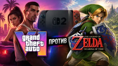 GTA 6 против Ocarina of Time: битва релизов Switch 2