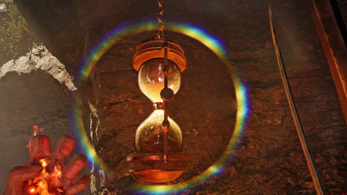 A fast travel lantern in Valor Mortis.