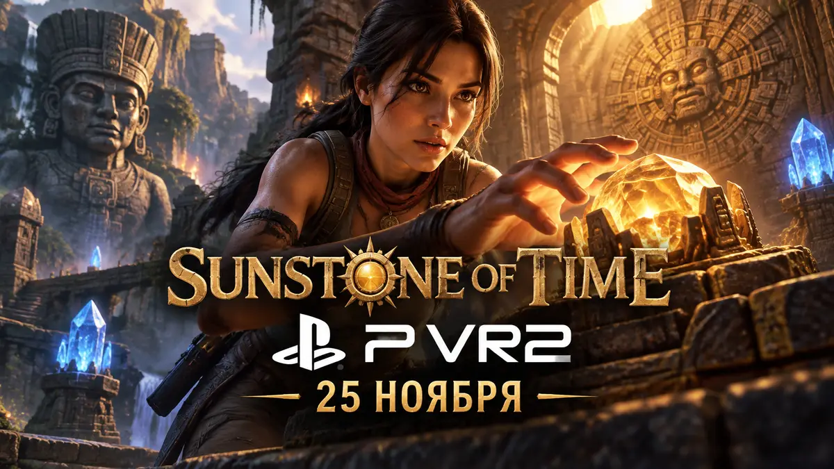 Героиня Sunstone of Time исследует древний ацтекский храм с кристаллами для PS VR2