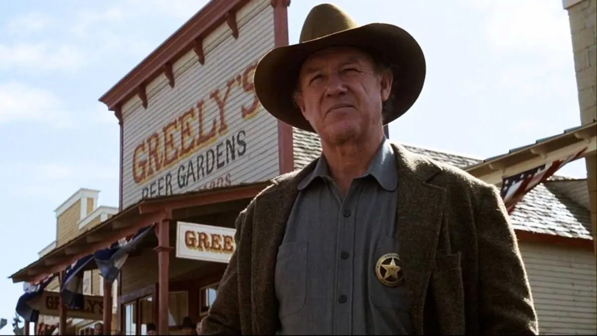 Gene Hackman as Little Bill in Unforgiven