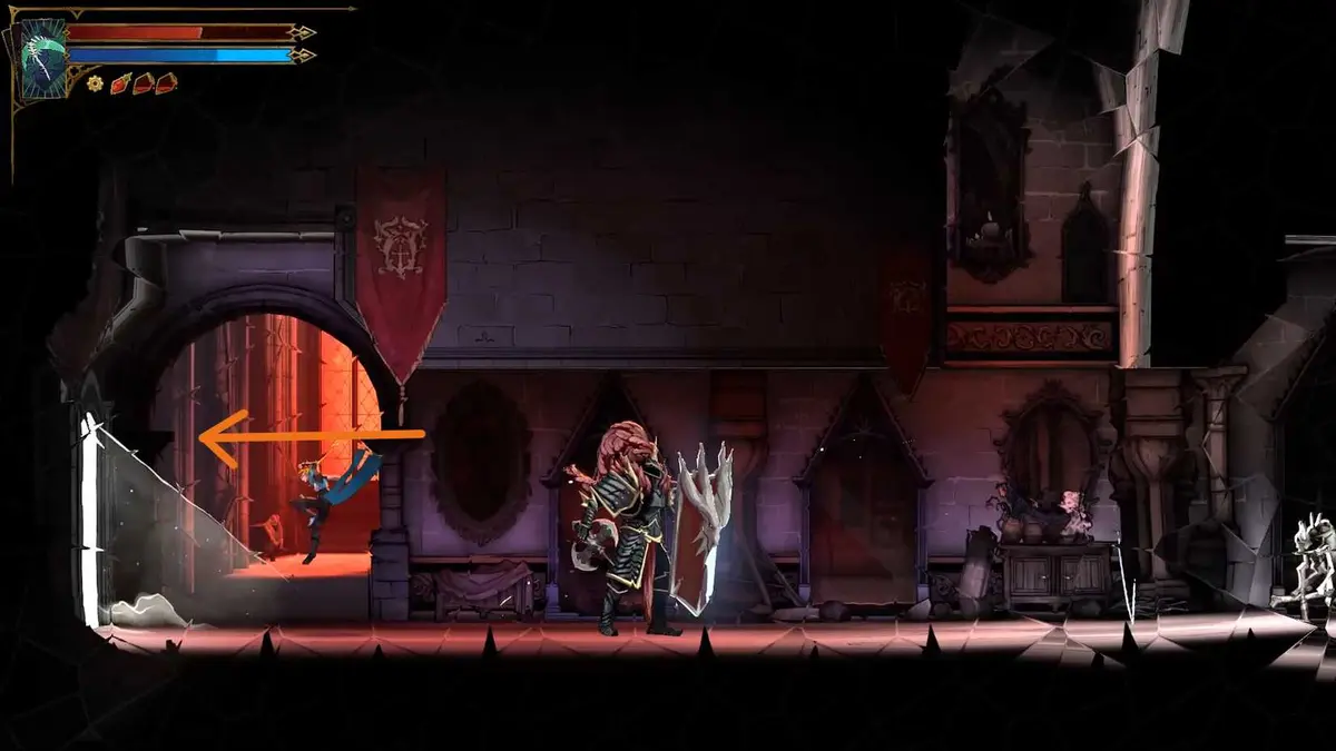 how to navigate hall of mirrors guide 24 in Castlevania Belmont's Curse