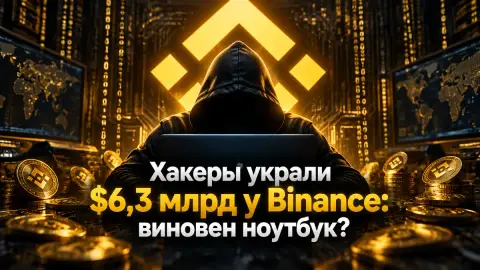Хакеры украли $6,3 млрд у Binance: виновен ноутбук?
